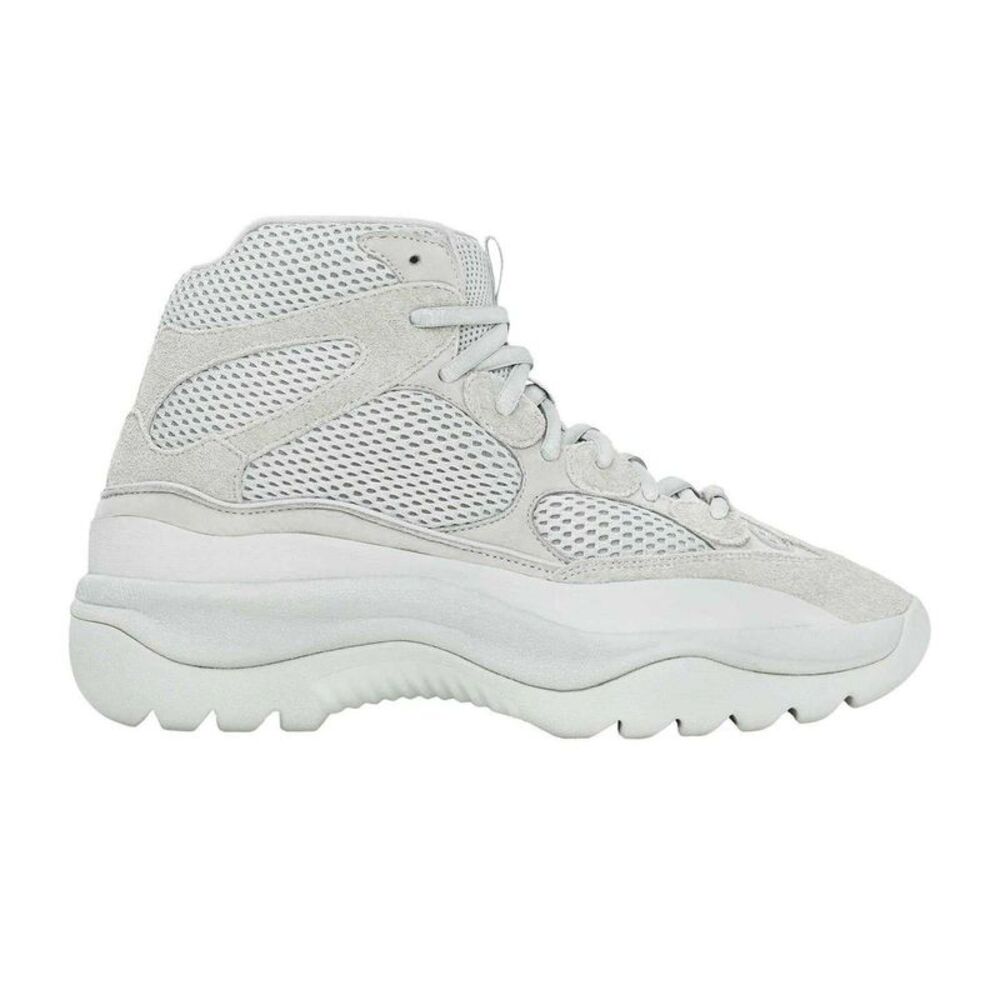 Yeezy Childrens/Kids Leather Desert Boots / Saltpool